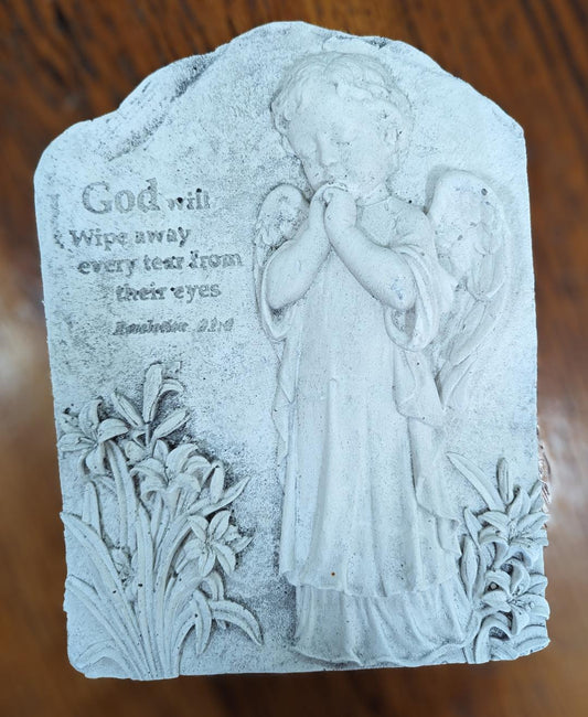 Small Memory Stone - God Will Wipe Away