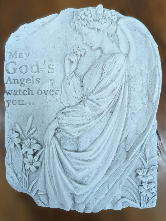 Small Memory Stone - May God's Angel's