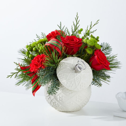 TRIMMING THE TREE BOUQUET